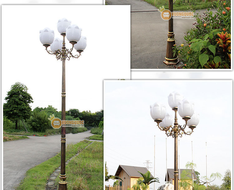 Trụ đèn trang trí sân vườn ROL473-1